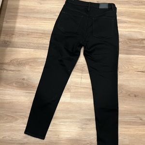 Black Curvy High Rise Skinny Madewell Sz 30 (BARELY USED)